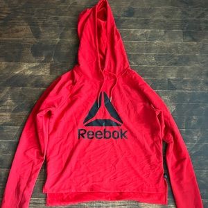 Reebok red hoodie